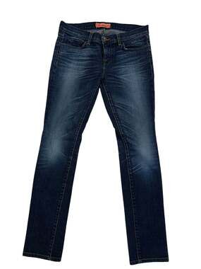 J Brand Lima Pencil Leg Low Rise Skinny Jeans in Dark Wash